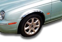 Jaguar X-Type 2001-2009 Listwy na nadkola ze stali nierdzewnej (4 szt.) zdjęcia 1