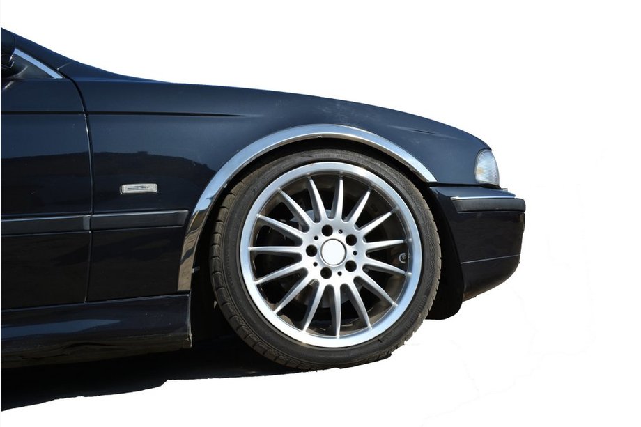 BMW 5 Series E39 1996-2003 Nakładki na nadkola (4 szt, stal nierdzewna) Image