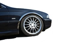 BMW 5 Series E39 1996-2003 Nakładki na nadkola (4 szt, stal nierdzewna) zdjęcia 1