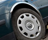 Volkswagen Passat B5 1997-2005 Nakładki na nadkola (4 szt, stal nierdzewna) Sedan, 2000-2005 zdjęcia 1