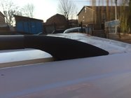 Mercedes Viano 2004-2014 Relingi dachowe czarne ELITE (stopa plastikowa) Krótki Rozstaw Osi (Compact) zdjęcia 6