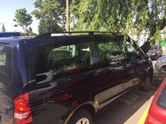 Mercedes Vito/V-class W447 2014- Relingi dachowe Skyport (czarne) Średni Rozstaw Osi (LONG) zdjęcia 3