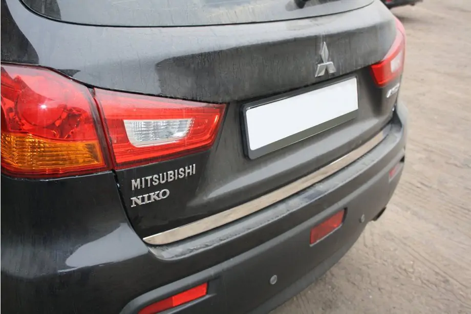 Mitsubishi ASX 2010-2023 Listwa bagażnika stal nierdzewna Image