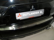 Mitsubishi Outlander 2006-2012 Nakładka na tylny zderzak Nataniko (stal nierdzewna) zdjęcia 1