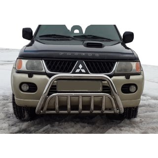 Przedni Pałąk WT002 (Stal Nierdzewna) Mitsubishi Pajero Sport 1996-2007