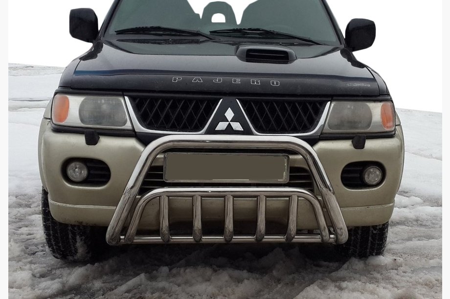 Mitsubishi Pajero Sport 1996-2007 Przedni Pałąk WT002 (Stal Nierdzewna) Image