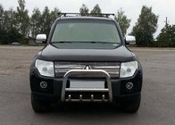 Mitsubishi Pajero Wagon III 1999-2006 Ornament Przedni QT006 (Stal Nierdzewna) zdjęcia 1