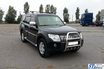 Mitsubishi Pajero Wagon III 1999-2006 Pałąk Przedni QT011 (Stal Nierdzewna) zdjęcia 3