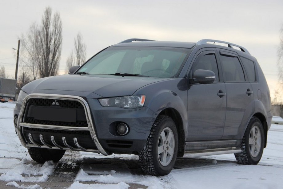 Mitsubishi Outlander 2006-2012 Przedni Pałąk WT Special (Stal Nierdzewna) Image