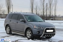 Mitsubishi Outlander 2006-2012 Przedni Pałąk WT Special (Stal Nierdzewna) zdjęcia 3