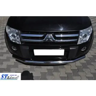 Osłona Przednia ST008 (Stal Nierdzewna) Mitsubishi Pajero Wagon IV 2006-2021 zdjęcia 2