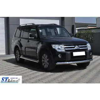 Osłona Przednia ST008 (Stal Nierdzewna) Mitsubishi Pajero Wagon IV 2006-2021 zdjęcia 4