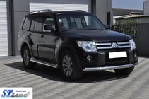 Mitsubishi Pajero Wagon IV 2006-2021 Osłona Przednia ST008 (Stal Nierdzewna) zdjęcia 4