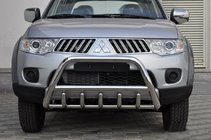Mitsubishi L200 2006-2015 Pałąk Przedni WT003 (Stal Nierdzewna) zdjęcia 1