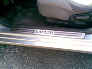 Mitsubishi Lancer 9 2004-2008 Nakładki progowe OmsaLine (4 szt, stal nierdzewna) zdjęcia 2