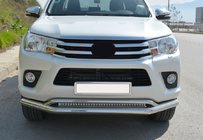 Toyota Hilux 2015- Przedni podwójny pałąk Vegas (2015-2020, stal nierdzewna) zdjęcia 1