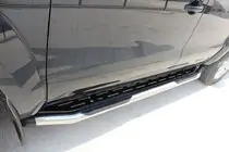 Mitsubishi L200 2015-2024 Progi Boczné Amazon Silver (2 szt., Stal Nierdzewna) zdjęcia 1