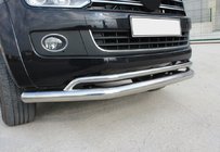 Volkswagen Amarok 2010-2022 Przedni Pałąk Podwójny Vegas 2010-2016 Stal Nierdzewna d70/42 mm zdjęcia 1