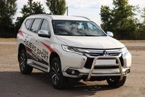 Mitsubishi Pajero Sport 2015- Przedni Pałąk WT022 Stal Nierdzewna zdjęcia 1