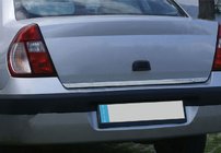 Renault Symbol 1999-2008 Listwa bagażnika stal nierdzewna (Sedan) zdjęcia 1