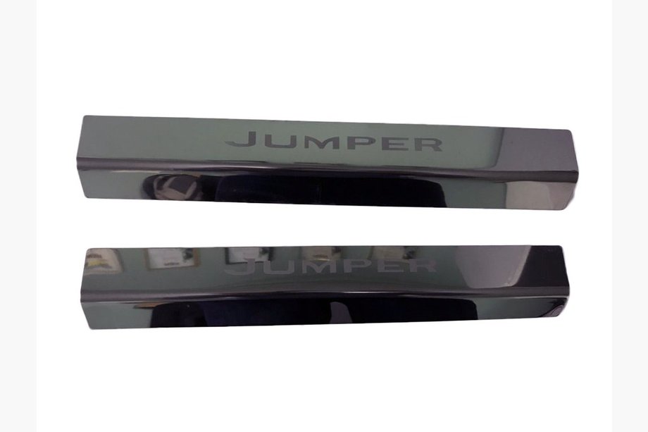 Citroen Jumper 2007-2025 Nakładki progowe Laser (2 szt., stal nierdzewna) Image