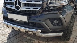 Mercedes X class 2017-2020 Przedni pałąk Gronder (nierdzewny, 70mm) zdjęcia 1