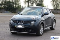 Nissan Juke 2010-2019 Osłona Przednia ST008-2 (Stal Nierdzewna) zdjęcia 2