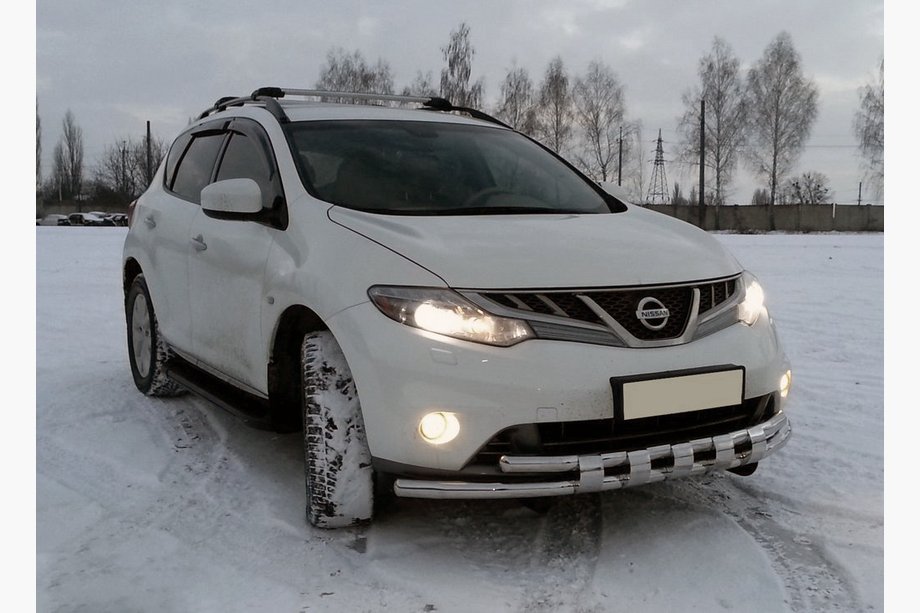 Nissan Murano 2008-2014 Osłona Przednia ST015 (Stal Nierdzewna) Image