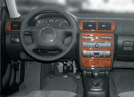 Audi A3 1996-2003 Nakładki na deskę rozdzielczą (2000-2003) Aluminium zdjęcia 2