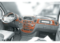 Mercedes Sprinter W901/902/903/904/905 1995–2006 Nakładki na deskę rozdzielczą (Meric) do cdi 2000-2006 Aluminium zdjęcia 7