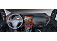 Citroen Nemo 2007-2017 Nakładki na Deskę Rozdzielczą Aluminium zdjęcia 6