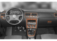 Volkswagen Bora 1998-2004 Tuning wnętrza samochodu Carbon zdjęcia 6