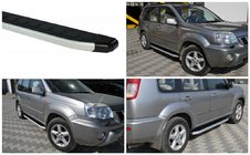 Nissan X-trail T30 2002-2007 Progi boczne King (2 szt., aluminium) zdjęcia 5
