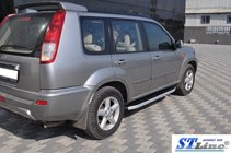 Nissan X-trail T30 2002-2007 Progi boczne King (2 szt., aluminium) zdjęcia 2