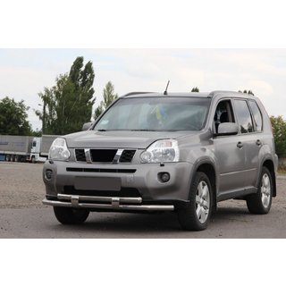 Osłona Przednia ST015/2 (Stal Nierdzewna) Nissan X-trail T31 2007-2014 zdjęcia 2
