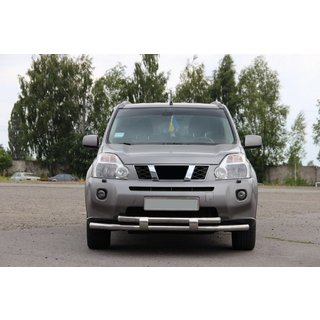 Osłona Przednia ST015/2 (Stal Nierdzewna) Nissan X-trail T31 2007-2014 zdjęcia 3