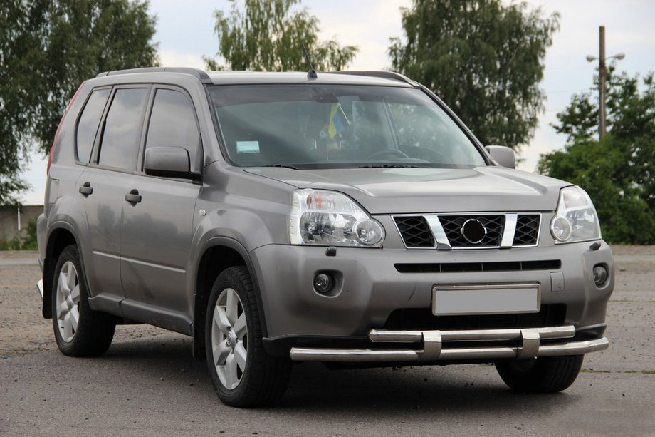 Nissan X-trail T31 2007-2014 Osłona Przednia ST015/2 (Stal Nierdzewna) Image