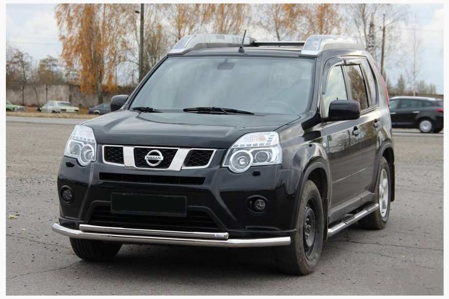 Nissan X-trail T31 2007-2014 Przedni Pałąk Ochronny ST014 (Stal Nierdzewna) Image