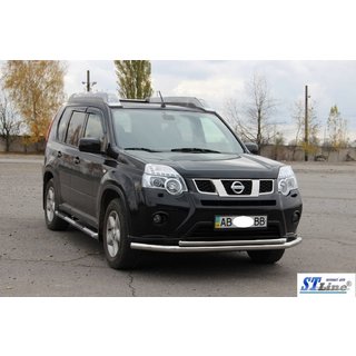 Przedni Pałąk Ochronny ST014 (Stal Nierdzewna) Nissan X-trail T31 2007-2014 zdjęcia 2