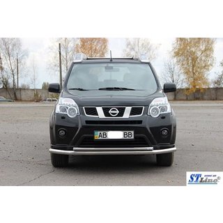 Przedni Pałąk Ochronny ST014 (Stal Nierdzewna) Nissan X-trail T31 2007-2014 zdjęcia 3
