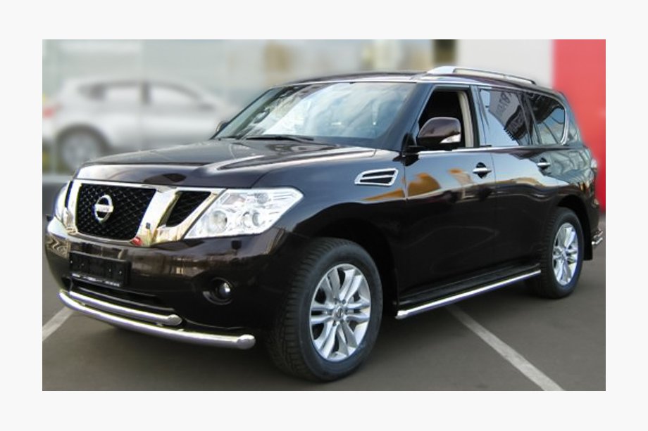 Nissan Pathfinder R51 2005-2014 Podwójny przedni pałąk ze stali nierdzewnej Image