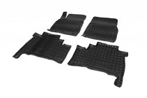 Toyota Land Cruiser 200 2007-2021 Dywaniki gumowe z rantem 2012-2021 (Autogumm) zdjęcia 2