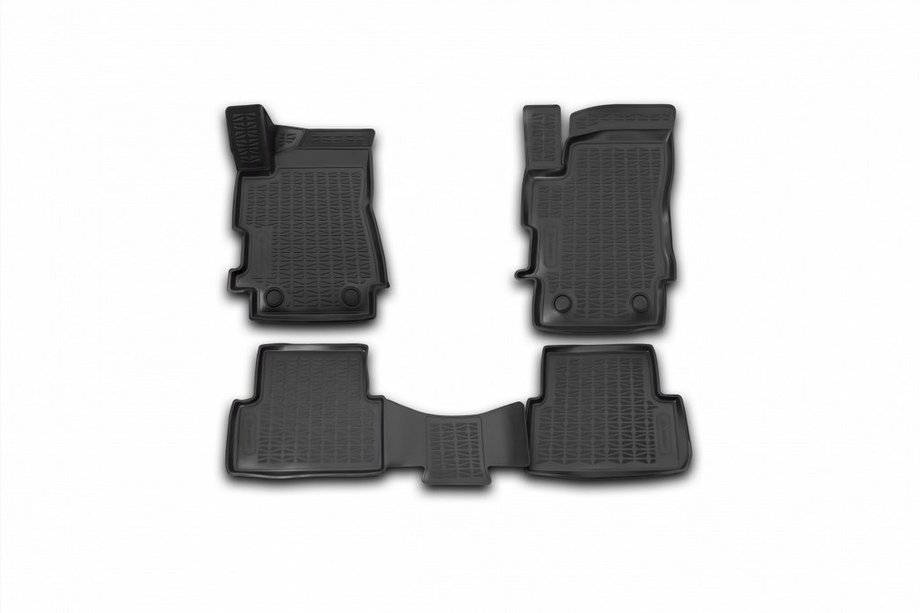 Brilliance H530 2011-2020 Dywaniki gumowe 3D do wnętrza (4 szt, Novline) SD Image