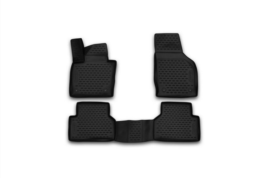 Audi Q3 2011-2019 Dywaniki gumowe 3D do wnętrza (4 szt, Novline) Zdjęcia 1