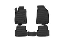 Chevrolet Aveo T300 2011-2020 Gumowe dywaniki do wnętrza (4 szt, Novline) zdjęcia 1