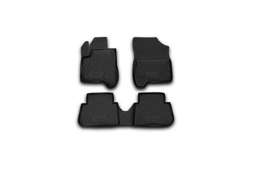 Citroen C-3 Picasso 2010-2017 Gumowe dywaniki do wnętrza (4 szt, Novline) Image