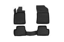 Citroen DS-3 2009-2016 Gumowe dywaniki do wnętrza (4 szt, Novline) zdjęcia 1