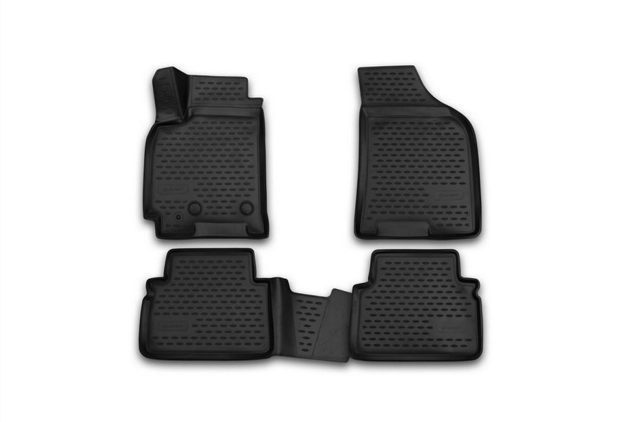 Daewoo Gentra 2013- Dywaniki gumowe 3D do wnetrza (4 szt, Novline) Wariant 2 Zdjęcia 1