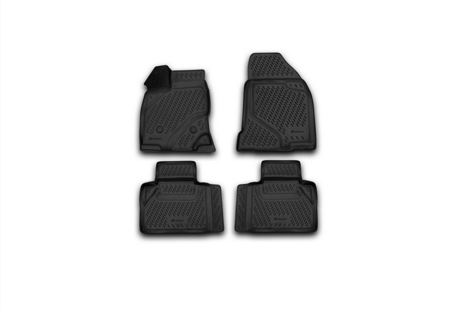 Ford Edge 2014-2024 Dywaniki gumowe 3D do wnętrza (4 szt, Novline) Image