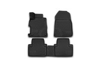 Honda Civic Sedan IX 2011-2016 Dywaniki gumowe 3D do wnętrza (4 szt, Novline) zdjęcia 1